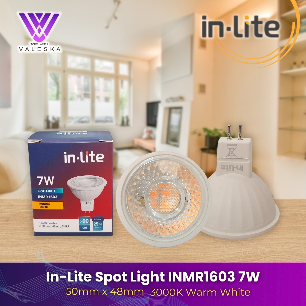In-Lite InLite In Lite Lampu Spot Light INMR1603 7W Warm White 3000K