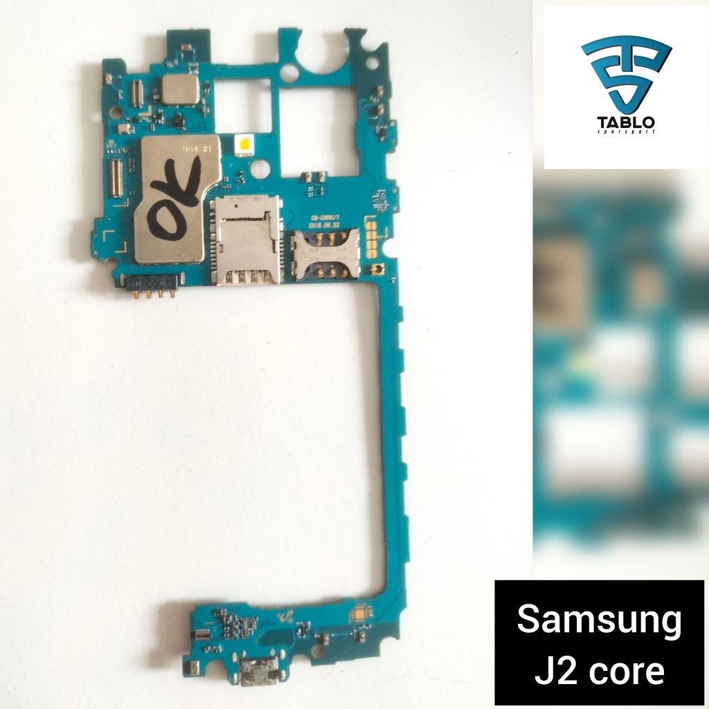 mesin samsung j2 core SM-J260g/y hidup garansi normal