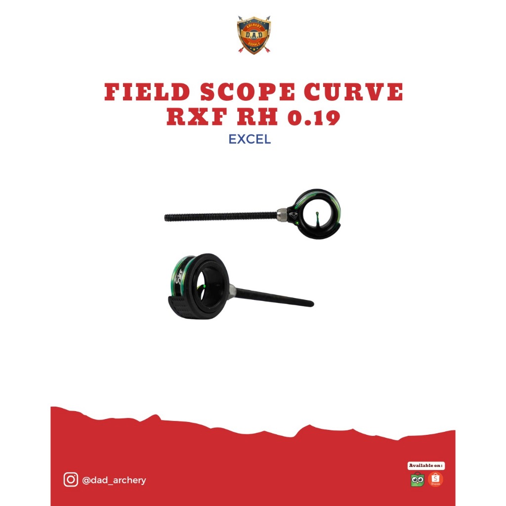 AXCEL FIELD SCOPE CURVE RFX RH 0.19 GREEN