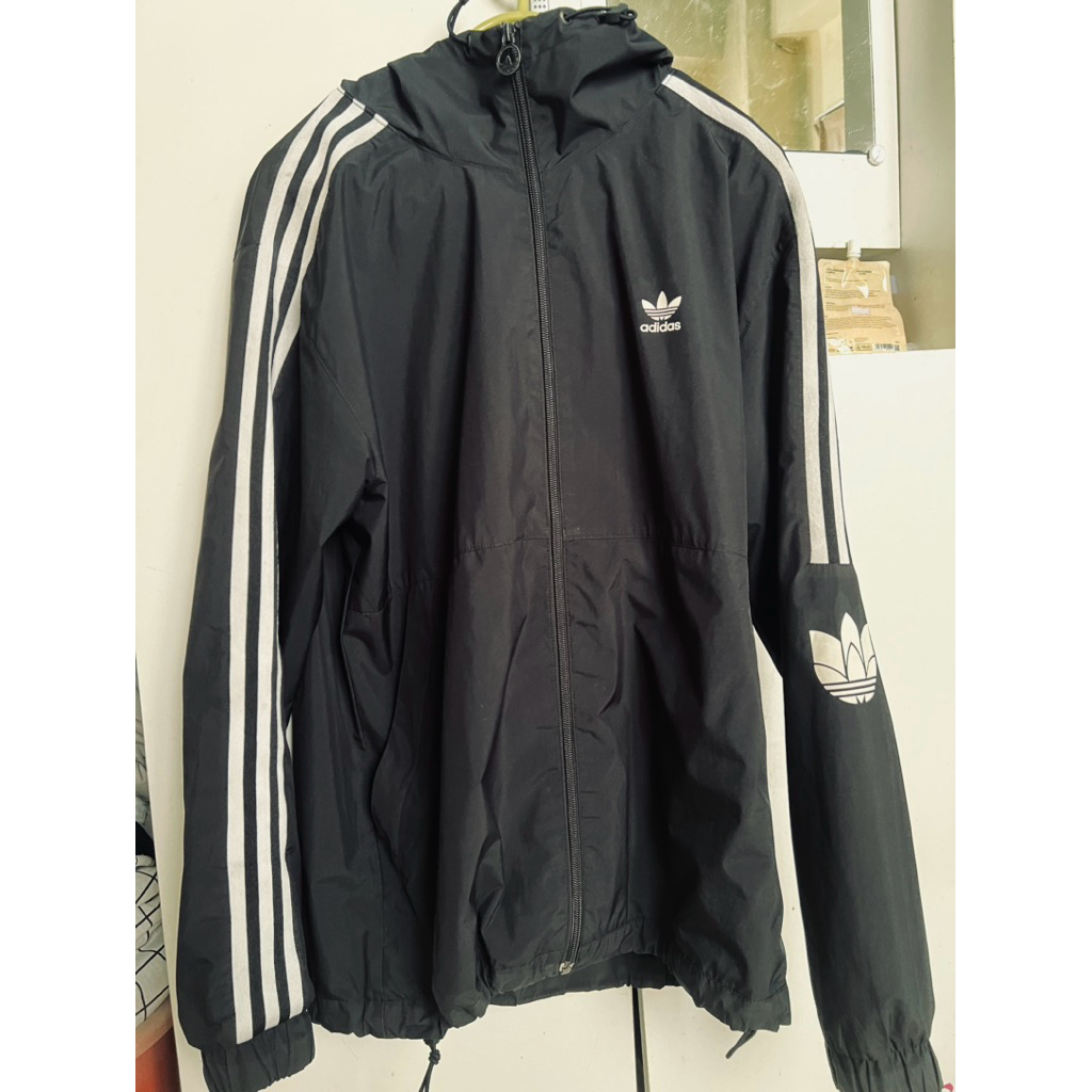 jaket adidas trefoil windbreaker