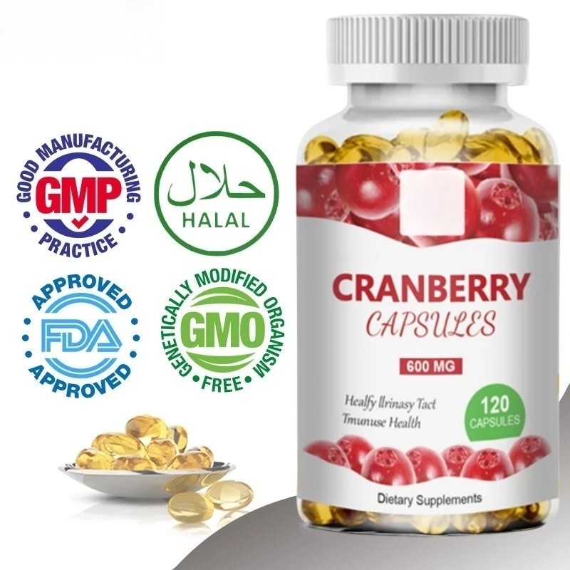 Beworths Cranberry Capsules Vitamin C 120pcs