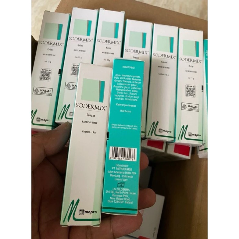SODERMIX CREAM  scar keloid