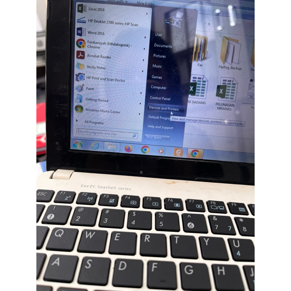 Notebook asus second