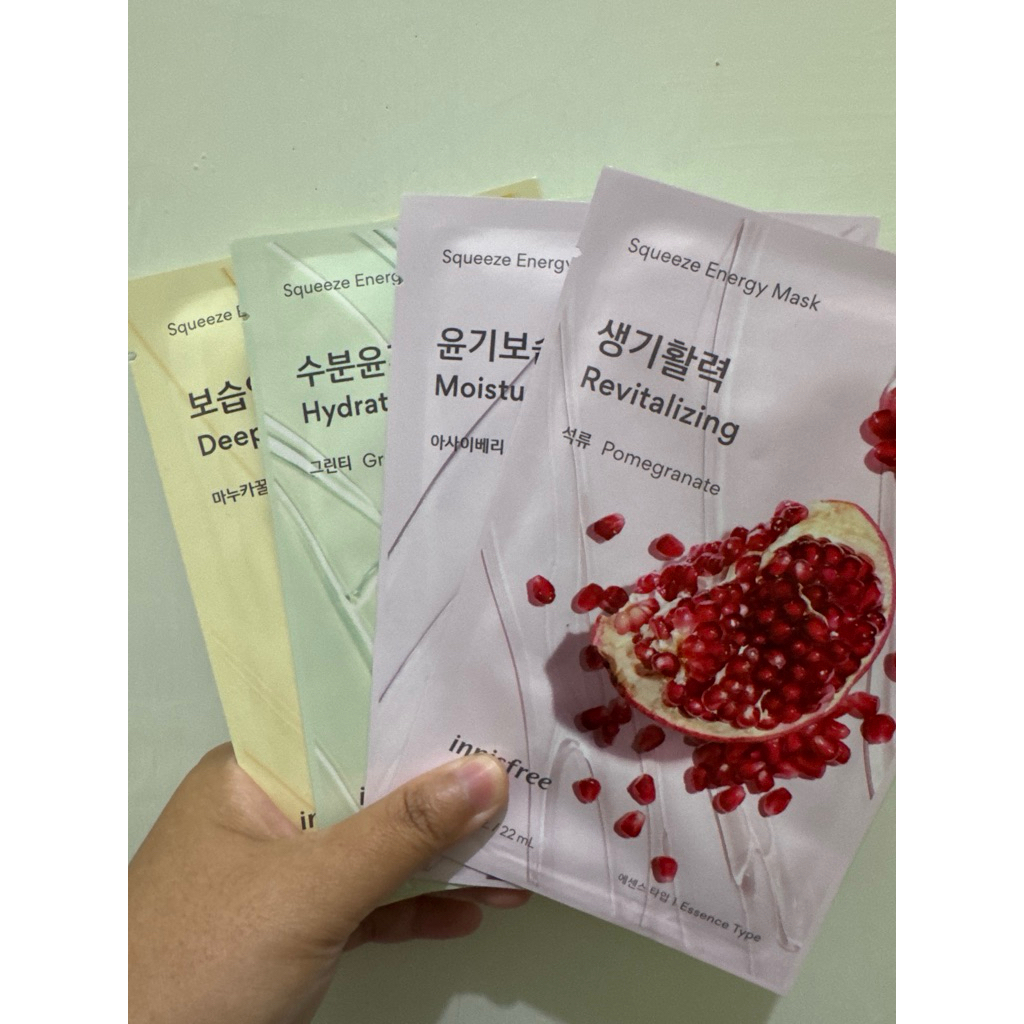 [NEAR ED/CLEARANCE SALE] Innisfree Squeeze Energy Mask