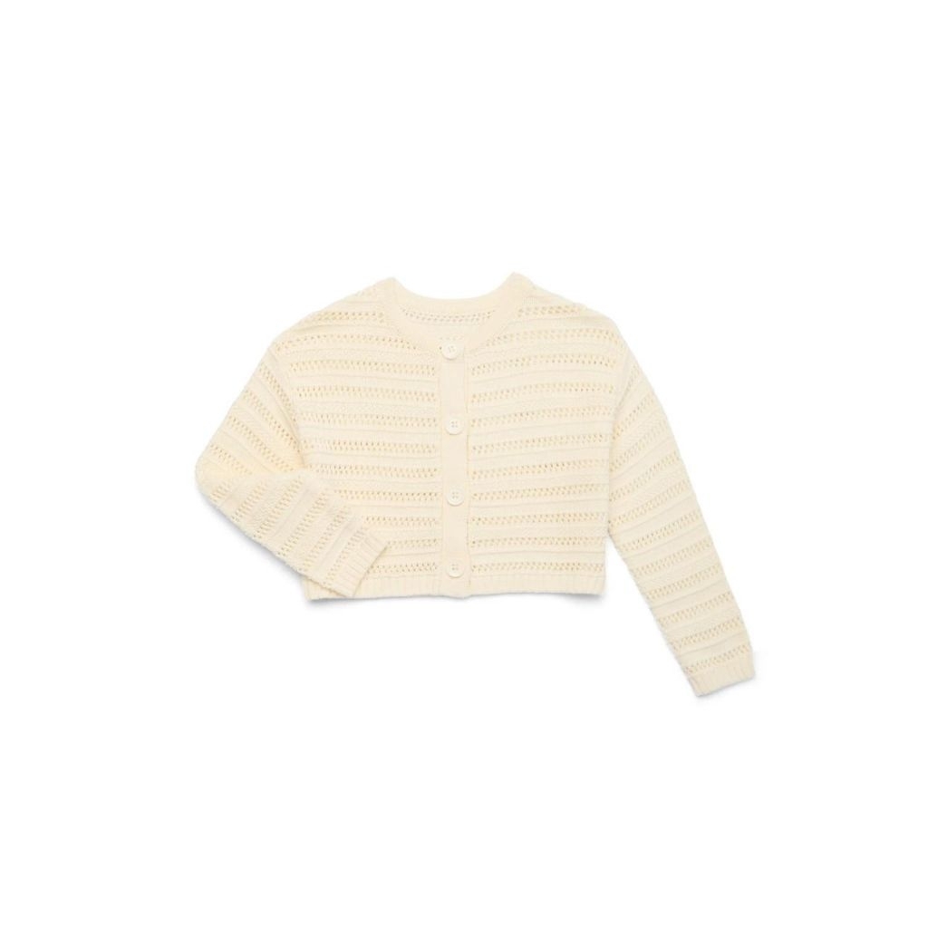 Cardigan rajut anak perempuan