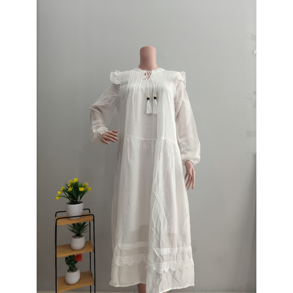 Dress Wanita Import Korean Style Gamis Wanita dengan Gaya Fashion Korea