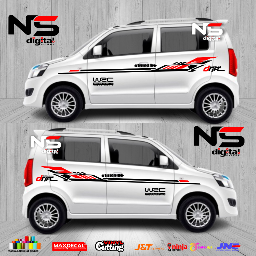 Stiker Sticker mobil karimun wagon r stiker body mobil karimun stiker mobil wagon r