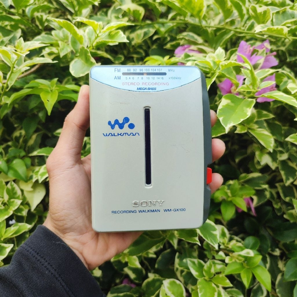 Pemutar Kaset Pita Walkman SONY WM GX100 WM-GX100 NORMAL SIAP PAKAI