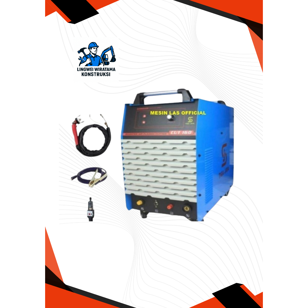 MESIN TRAFO LAS CUT 160 / MESIN PLASMA POTONG TIGA JAYA CUT 160 MURAH