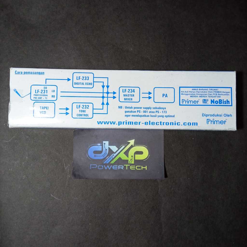 PROFESIONAL PRE AMP MIC TONE CONTROL by PRIMER LF-231