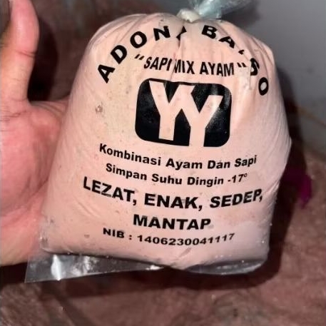 Adonan  bakso ekonomis 1kg