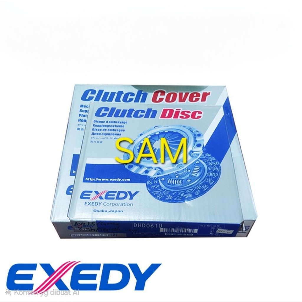 KAMPAS KOPLING SET AVANZA 1.5 RUSH TERIOS GRANDMAX 1.5 LUXIO EXEDY
