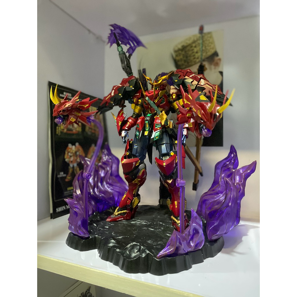 MG Red Ghost Kiyomori gundam Special Limited 1/100 Full Repaint No Minus Sudah Rakit Tinggal Pajang 