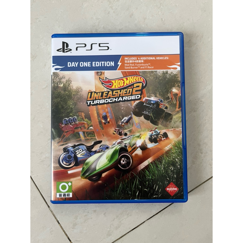 BD Kaset PS5 Hot Wheels Unleashed 2 Turbocharged Second Bekas Original