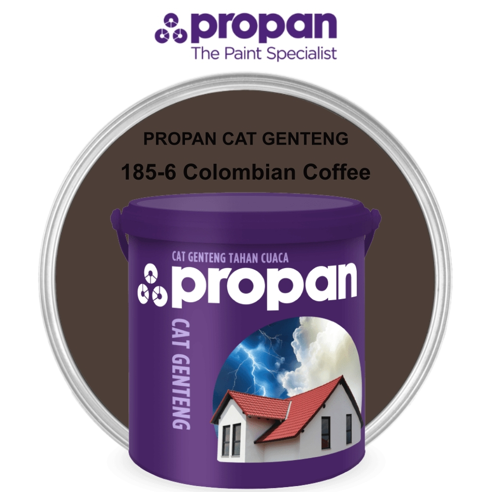 PROPAN CAT GENTENG Cat Atap Genteng 20 KG - COLOMBIAN COFFEE 185-6