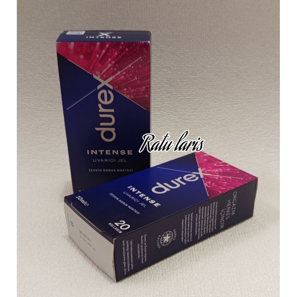 DUREX PELUMAS LUBRICANT intense gel orgasmic 10 ml original for Man and Woman