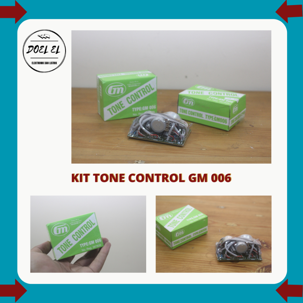 TONE CONTROL MONO TYPE GM 006 | KIT TONE CONTROL MONO