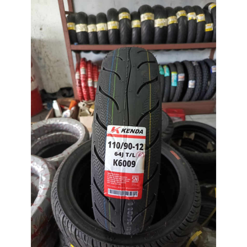 ban kenda 110/90-12 64J tubeless K6009