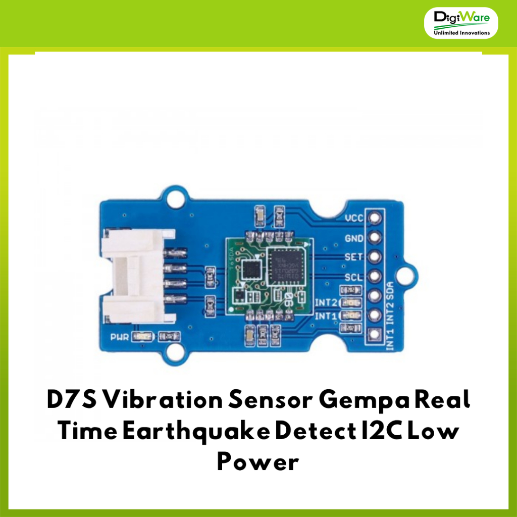 D7S Vibration Sensor Gempa Real Time Earthquake Detect I2C Low Power