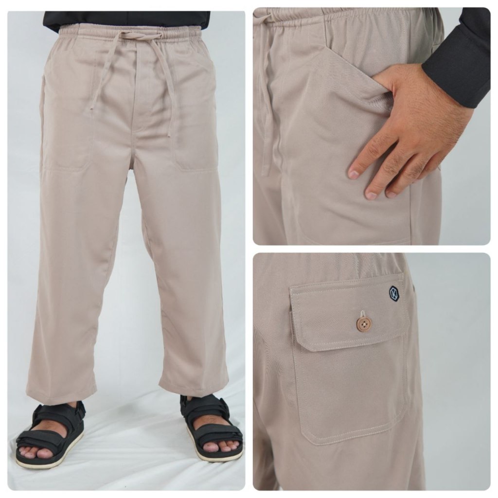 Kobrave - Celana Sirwal Pria Dewasa Sirwal Basic Harizo