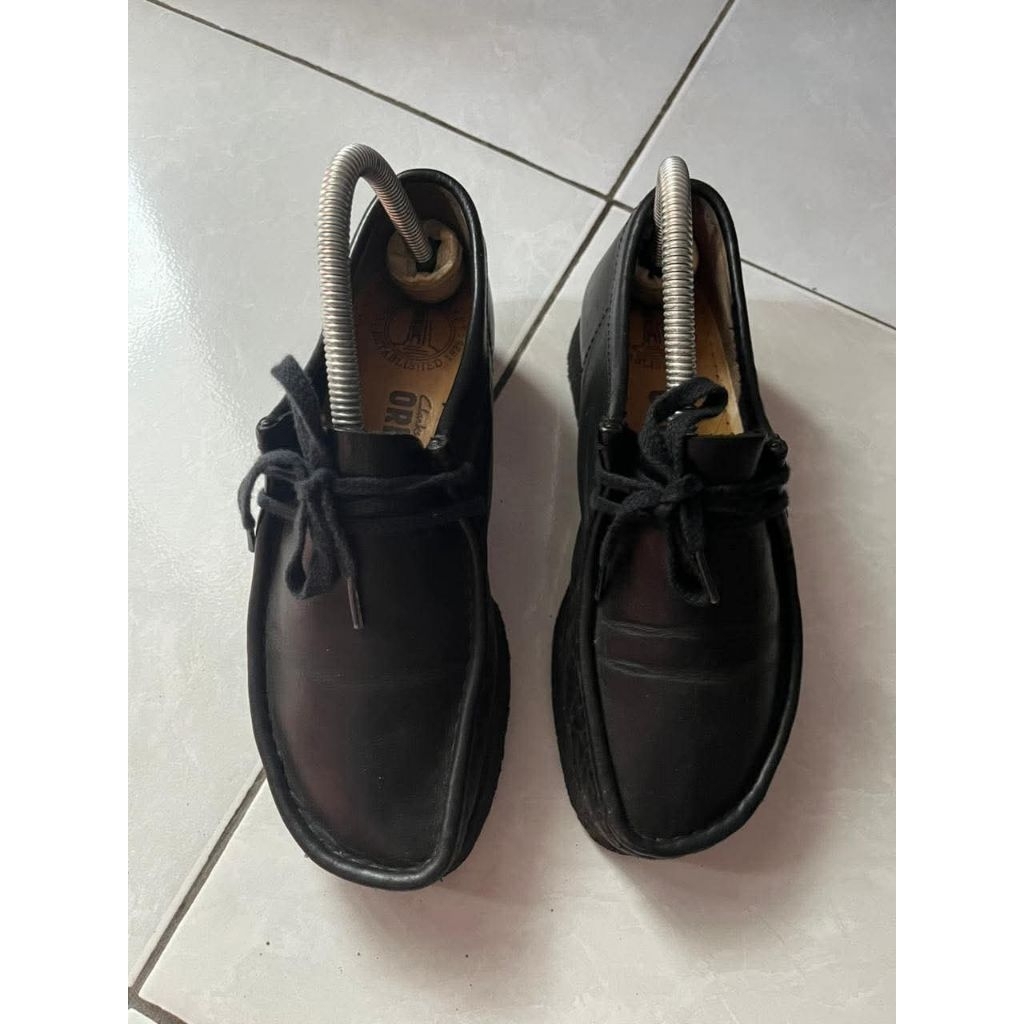 Sepatu clarks leather second/bekas
