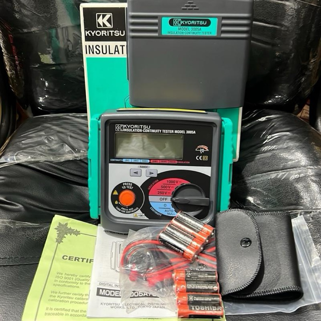 Megger/Insulation Tester Kyoritsu 3005A Original