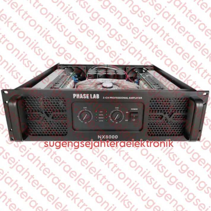 Power Amplifier Phase Lab NX8000 Pro // Phaselab NX 8000 Pro - 2 channel Original