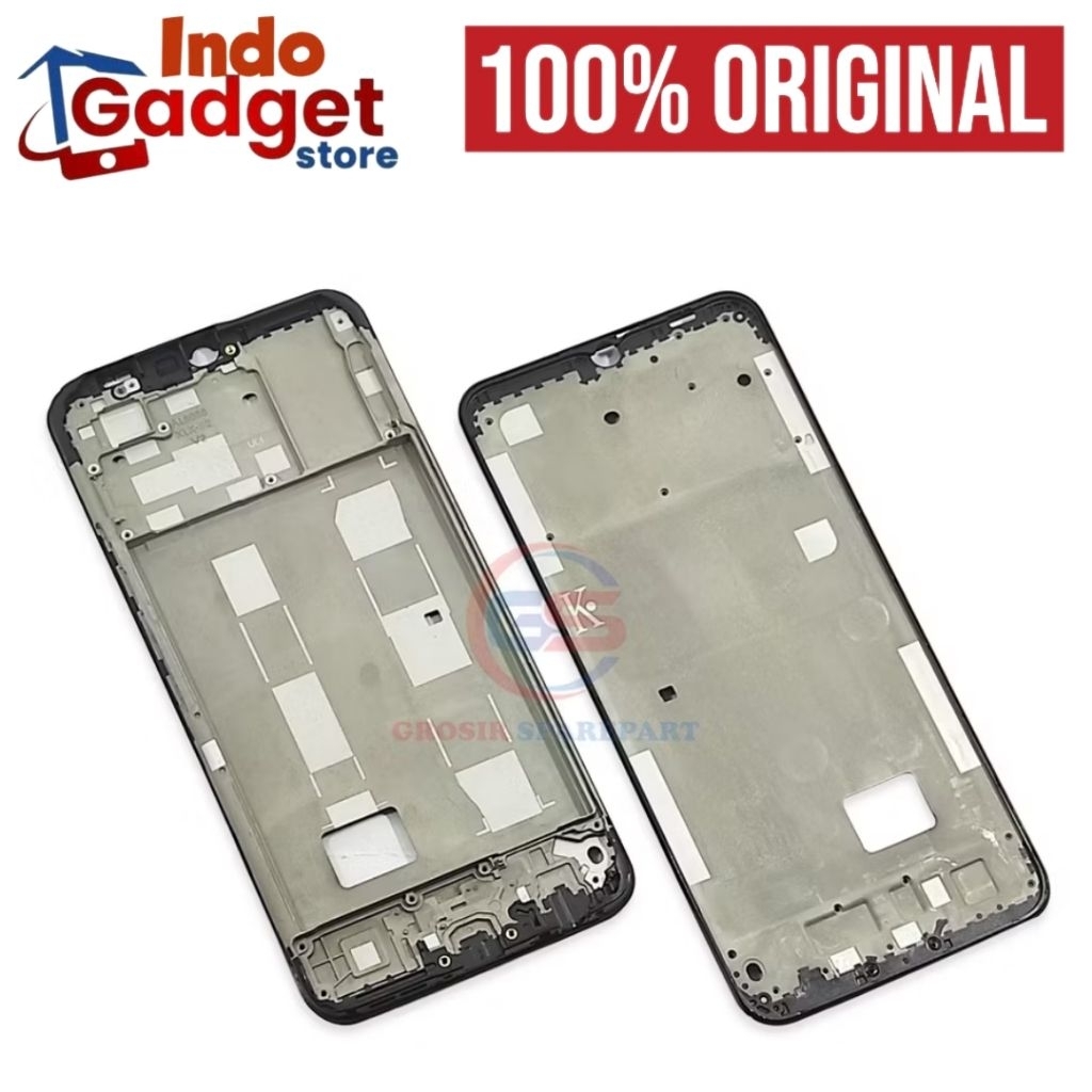 FRAME BAZEL BEZEL TULANG TENGAH DUDUKAN TATAKAN LCD VIVO Y15S