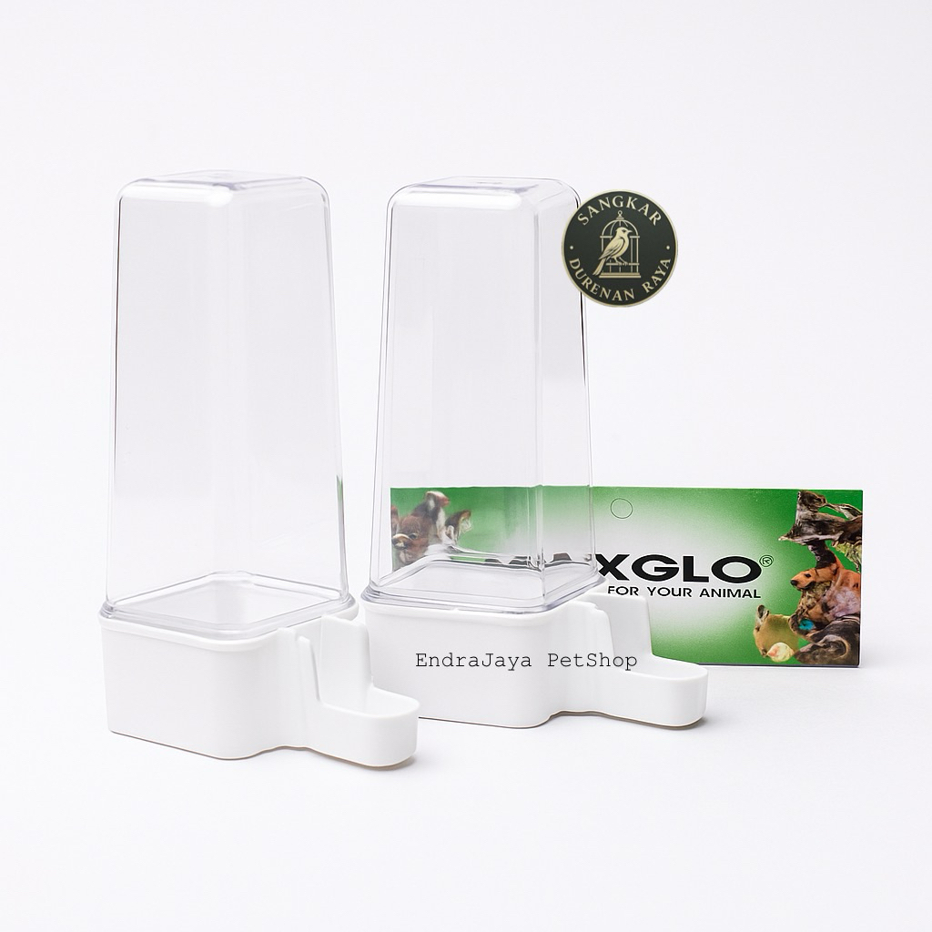 CEPUK DISPENSER BURUNG / CEPUK TABUNG MAXGLO BURUNG HAMSTER REPTIL