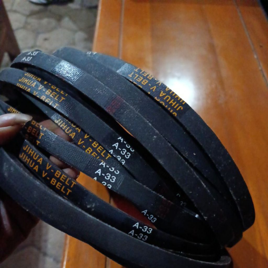 V-belt JIHUA A33 mesin cuci AQUA/SANYO