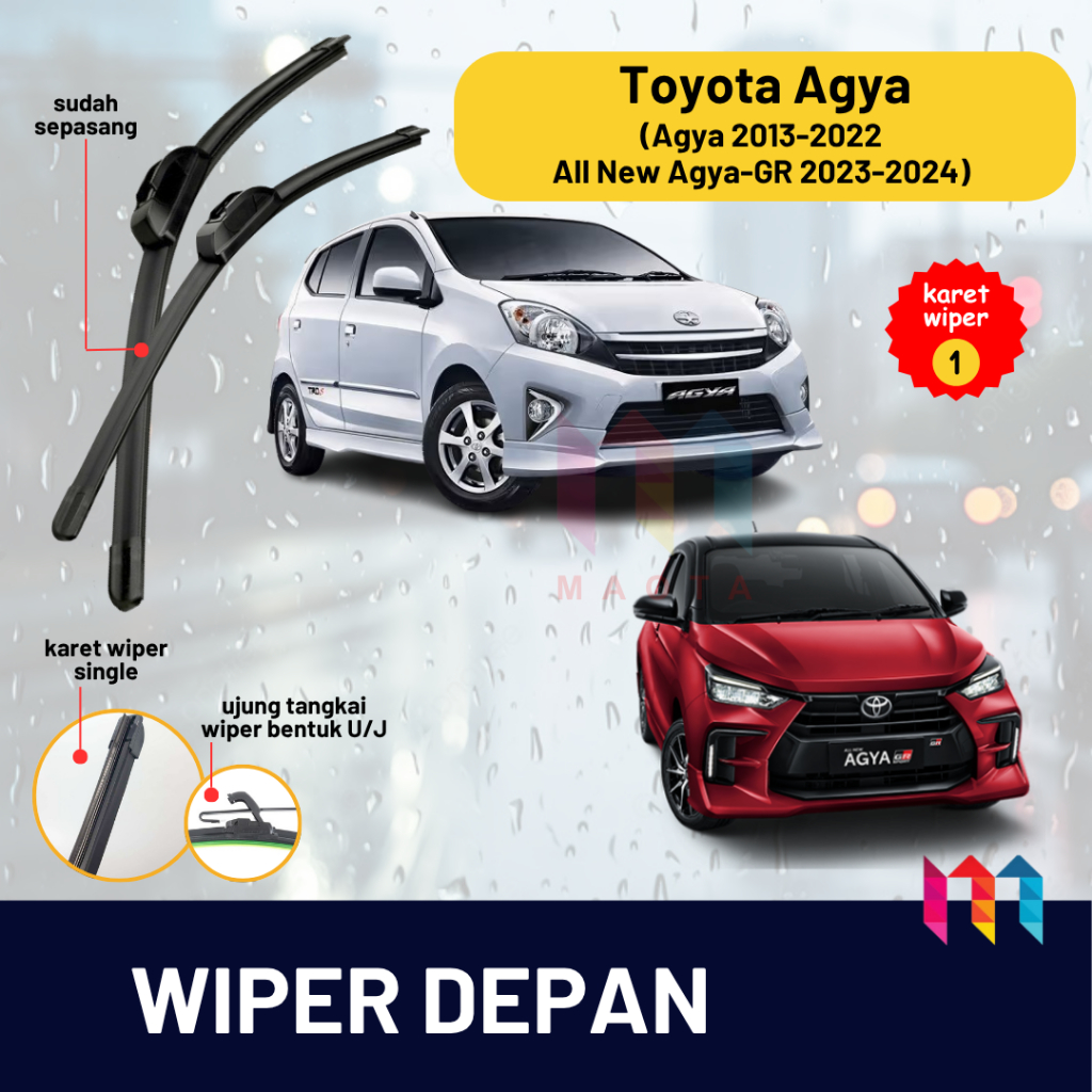 WIPER AGYA 2014 WIPER AGYA 2016 WIPER AGYA 2013 WIPER AGYA 2017 WIPER AGYA 2015 WIPER AGYA DEPAN WIP
