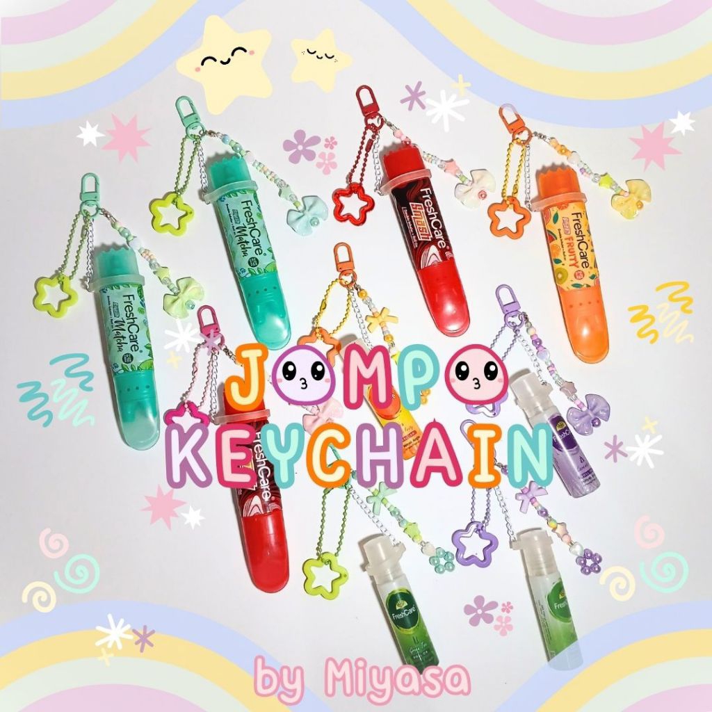 Jompo Keychain/ Keychain Jompo FreshCare/Jompo Bagcharm/Gantungan Kunci FreshCare Vapobalm/ Gantunga