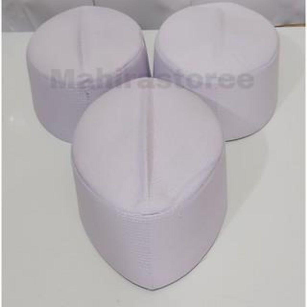 KOPIAH PUTIH POLOS (HALAL)