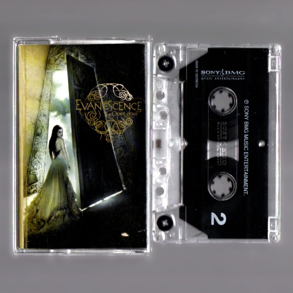 Kaset Pita Band Rock Barat - Evanescence // The Open Door - Tape Tested