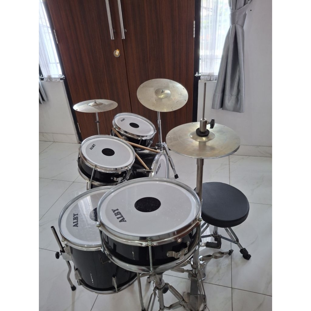 Drum anak, drum mini lengkap