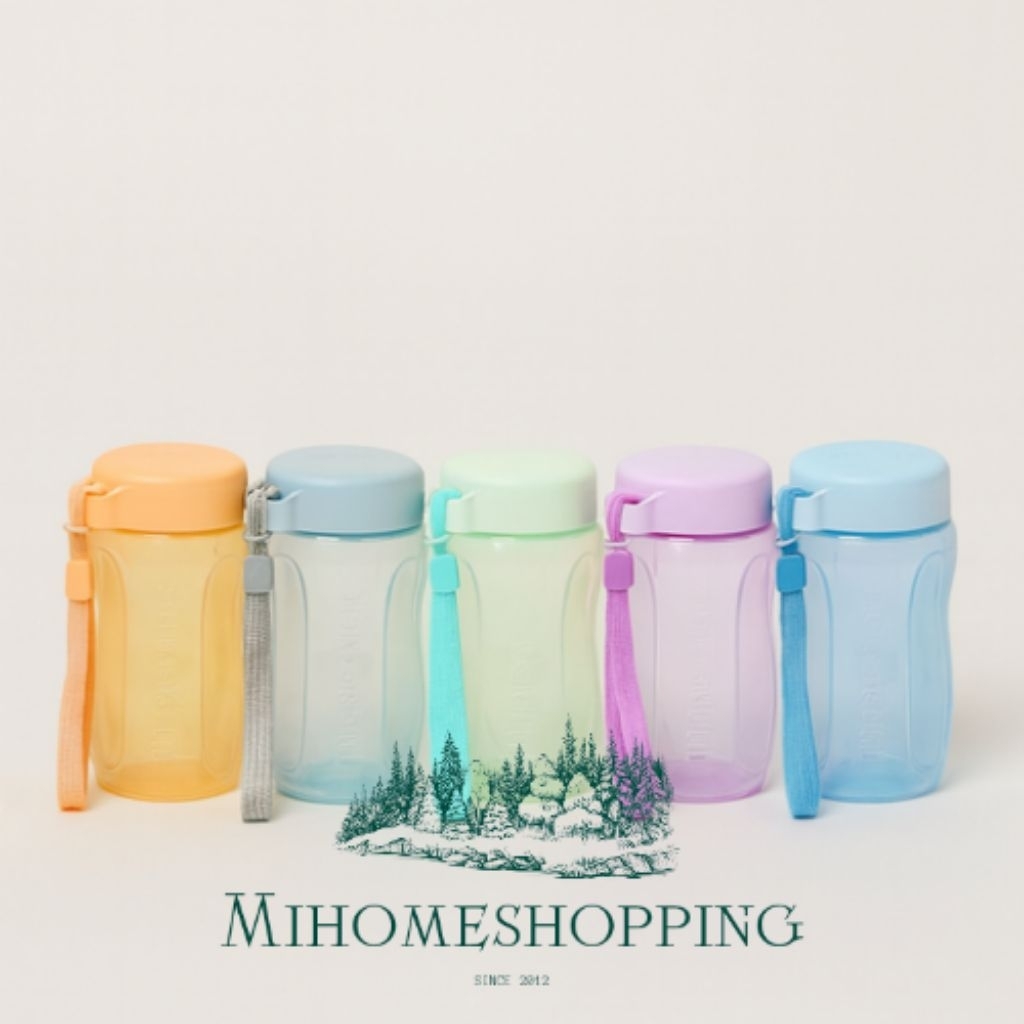 Tupperware eco 310ml botol minum anak kecil tk sd tutup putar eco bottle