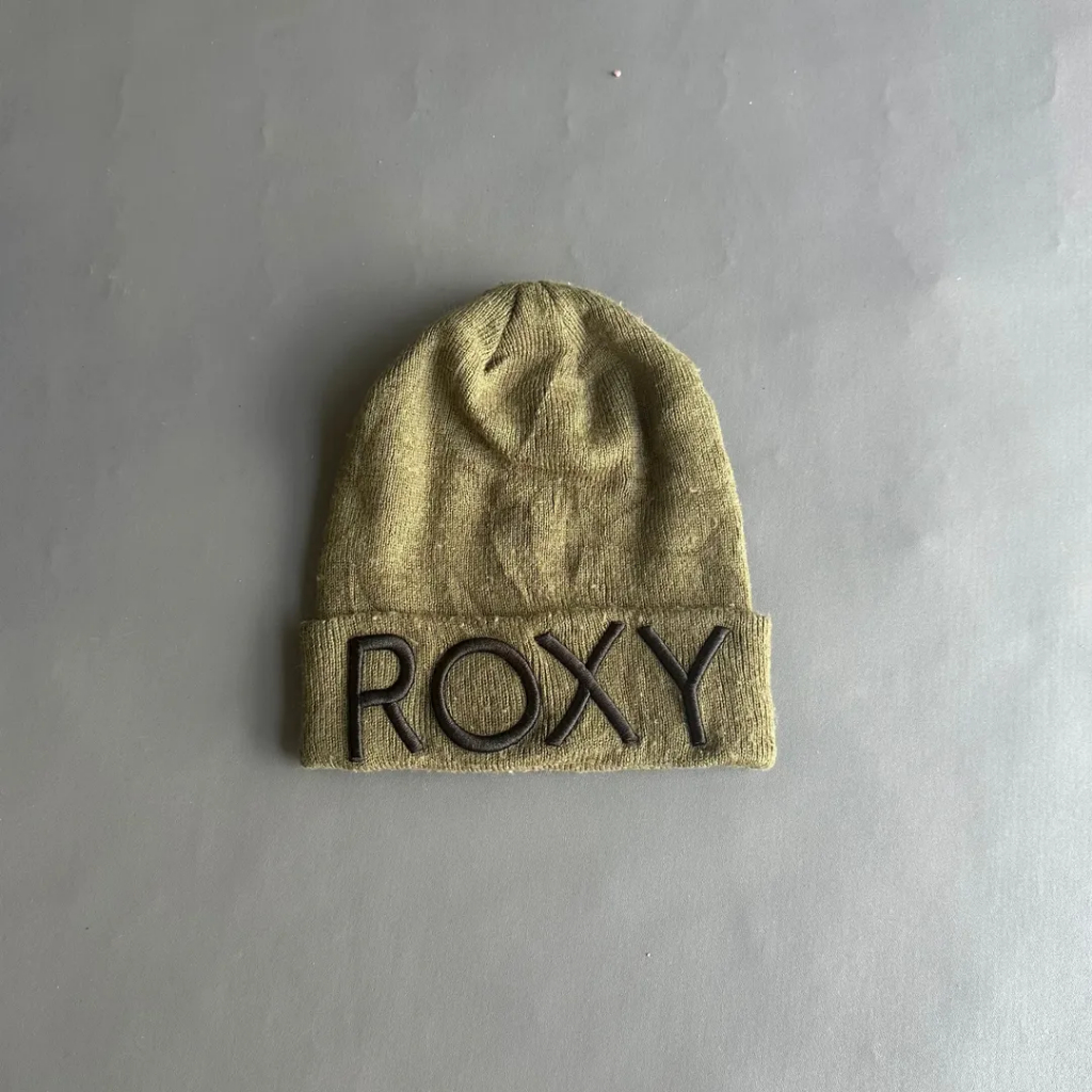Topi Kupluk Beanie Unisex Pria Wanita ROXY Olive Green