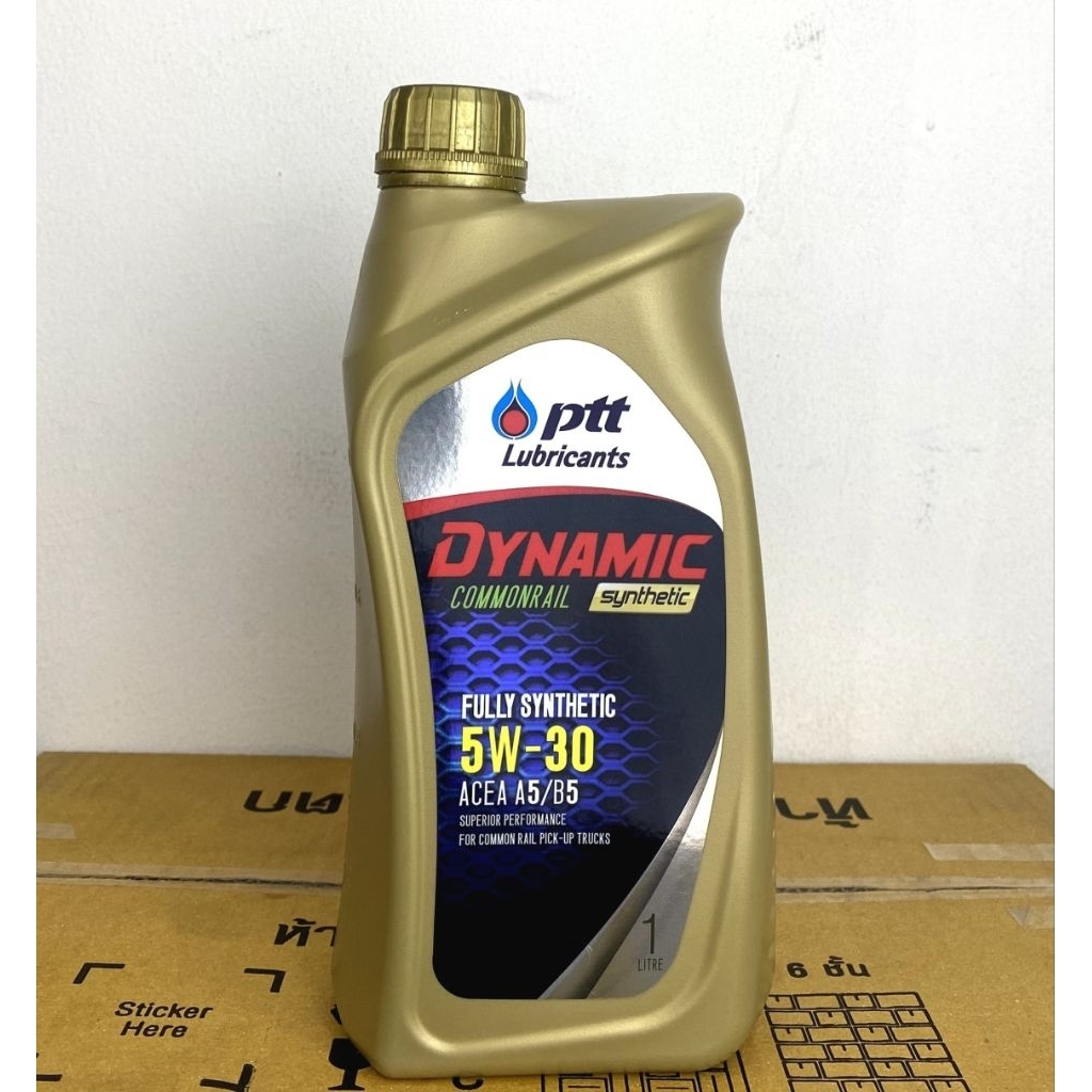PTT Dynamic Commonrail 5W-30 – Oli Diesel Full Synthetic Original Thailand