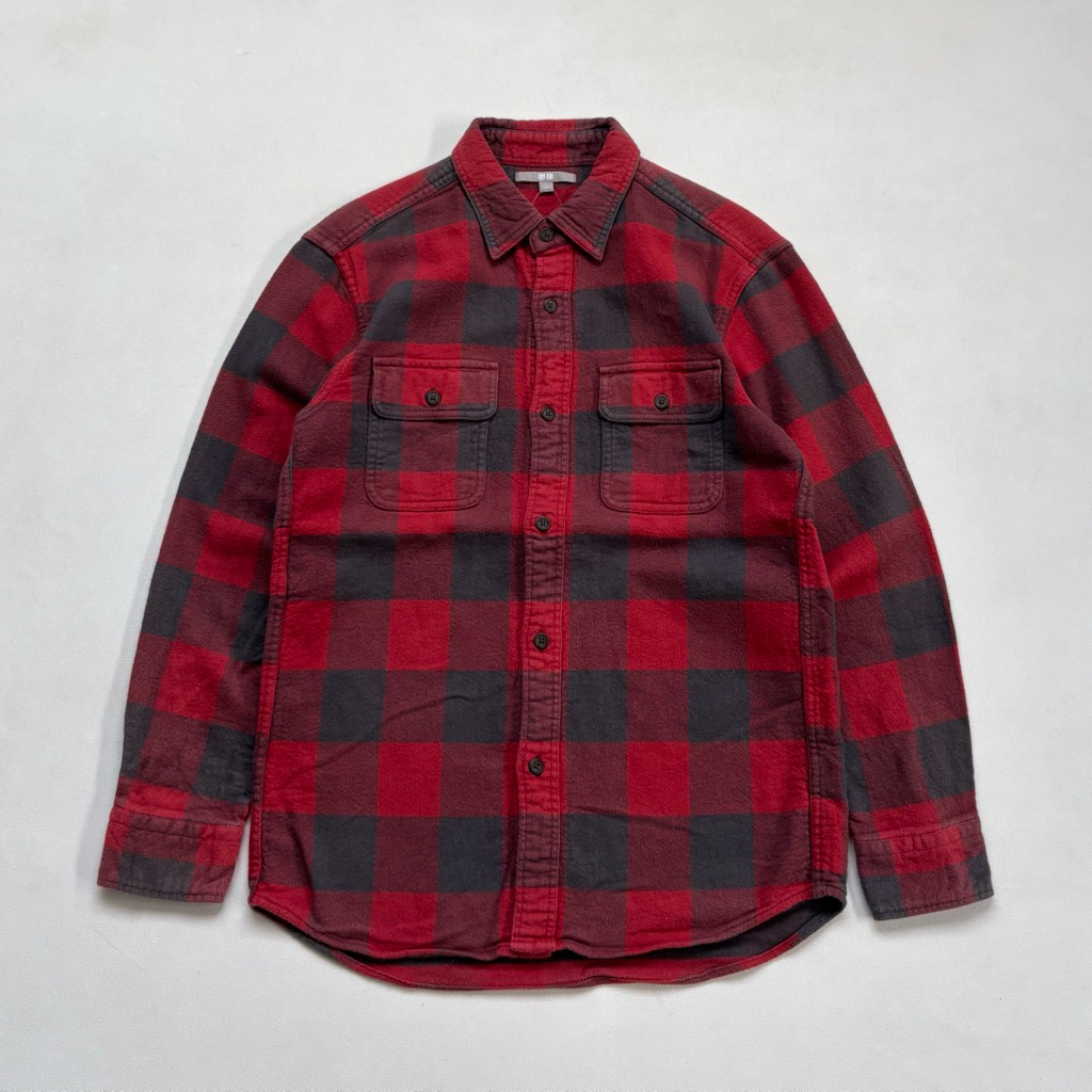 Uniqlo Flanel Shirt Double Pocket