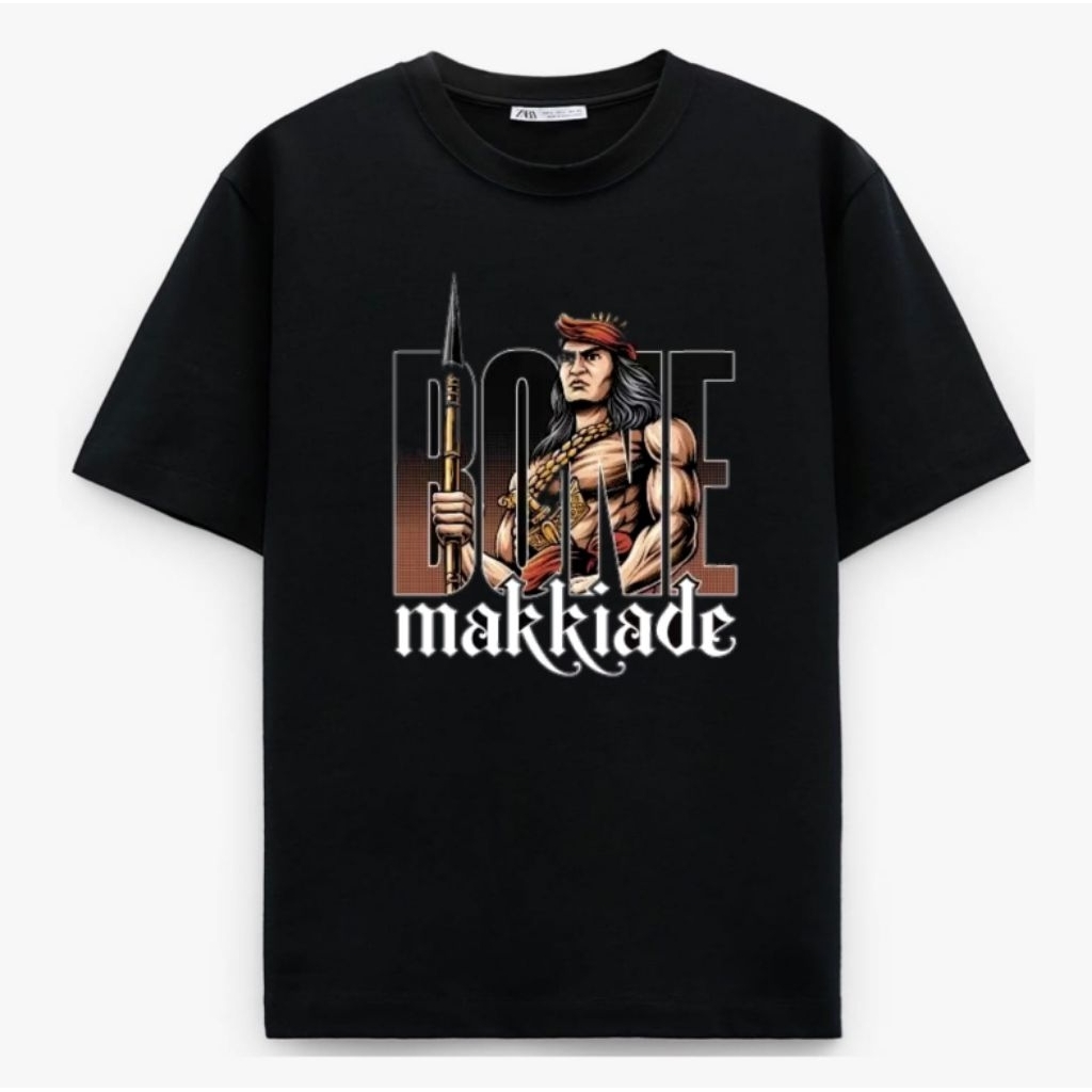 KAOS BUGIS MAKASSAR BONE MAKKIADE SPONSOR