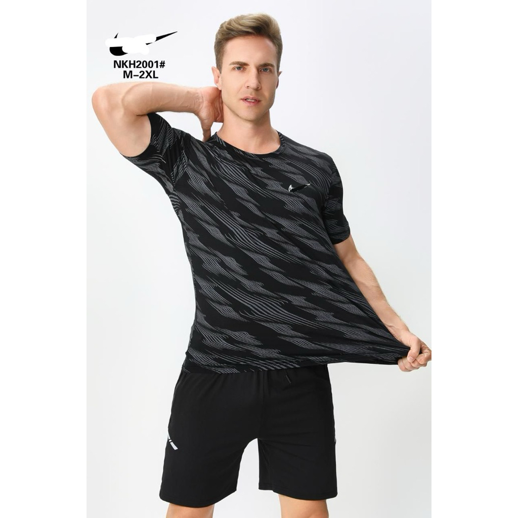 kaos olahraga runing gym 2001