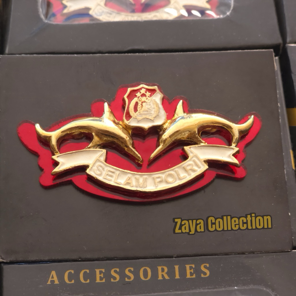 Wing brevet Selam Polri mika Exclusive