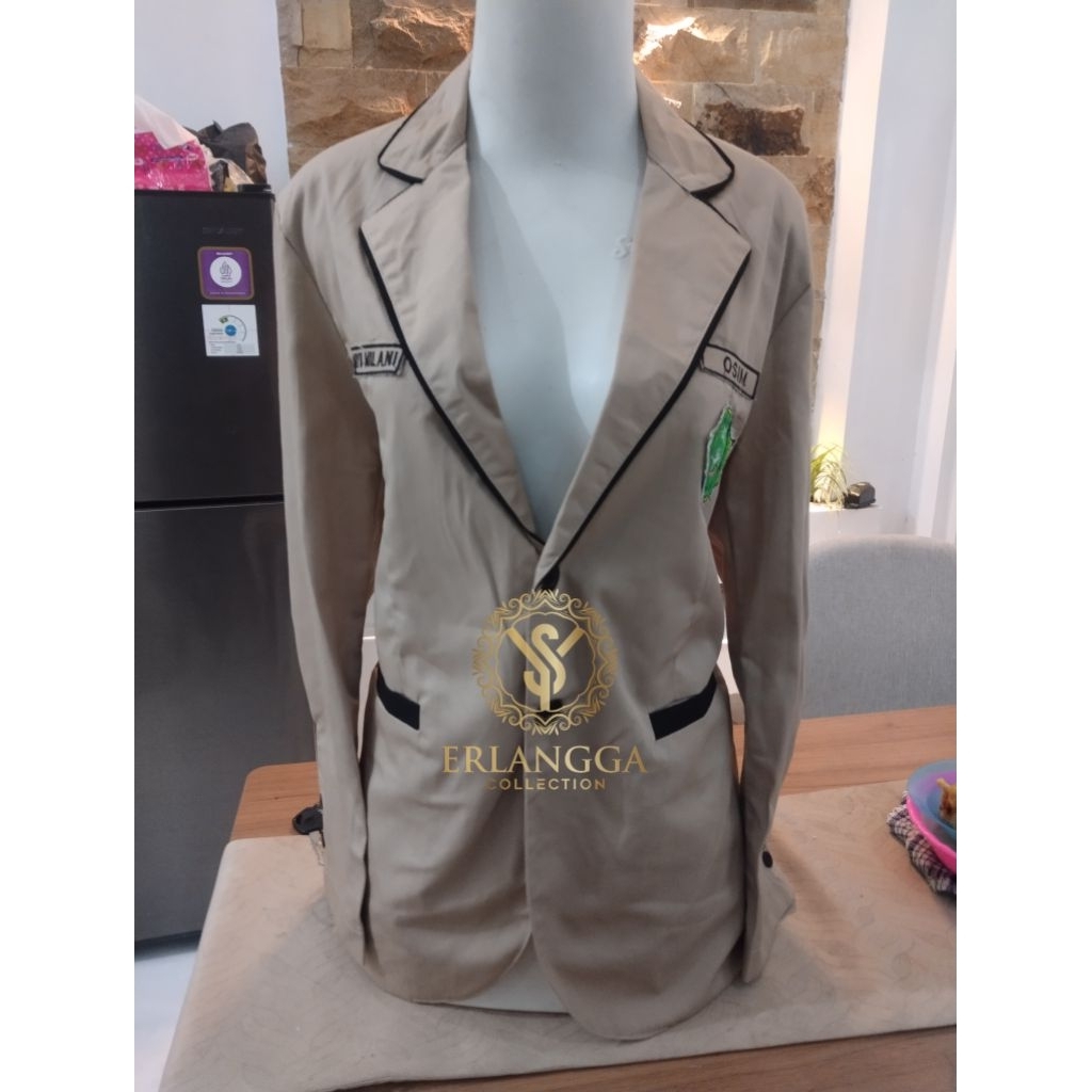 Almamater Jas Sekolah Custom