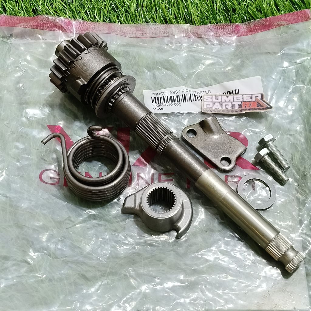 (oriviar) 28250b10 as selah engkol set viar bit ori spindle kick stater assy - sedia sparepart motor