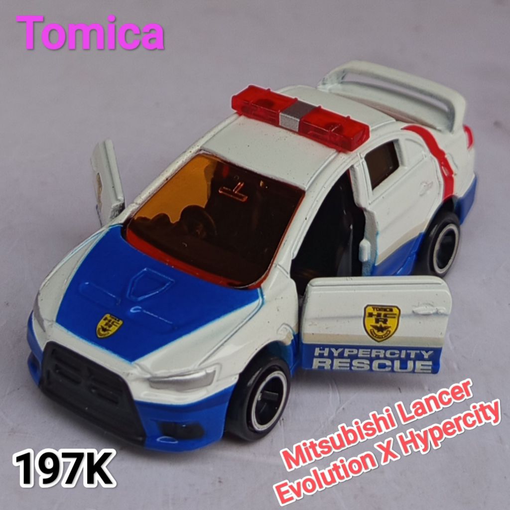 Diecast Tomica Mitsubishi Lancer Evolution X Hypercity Loose