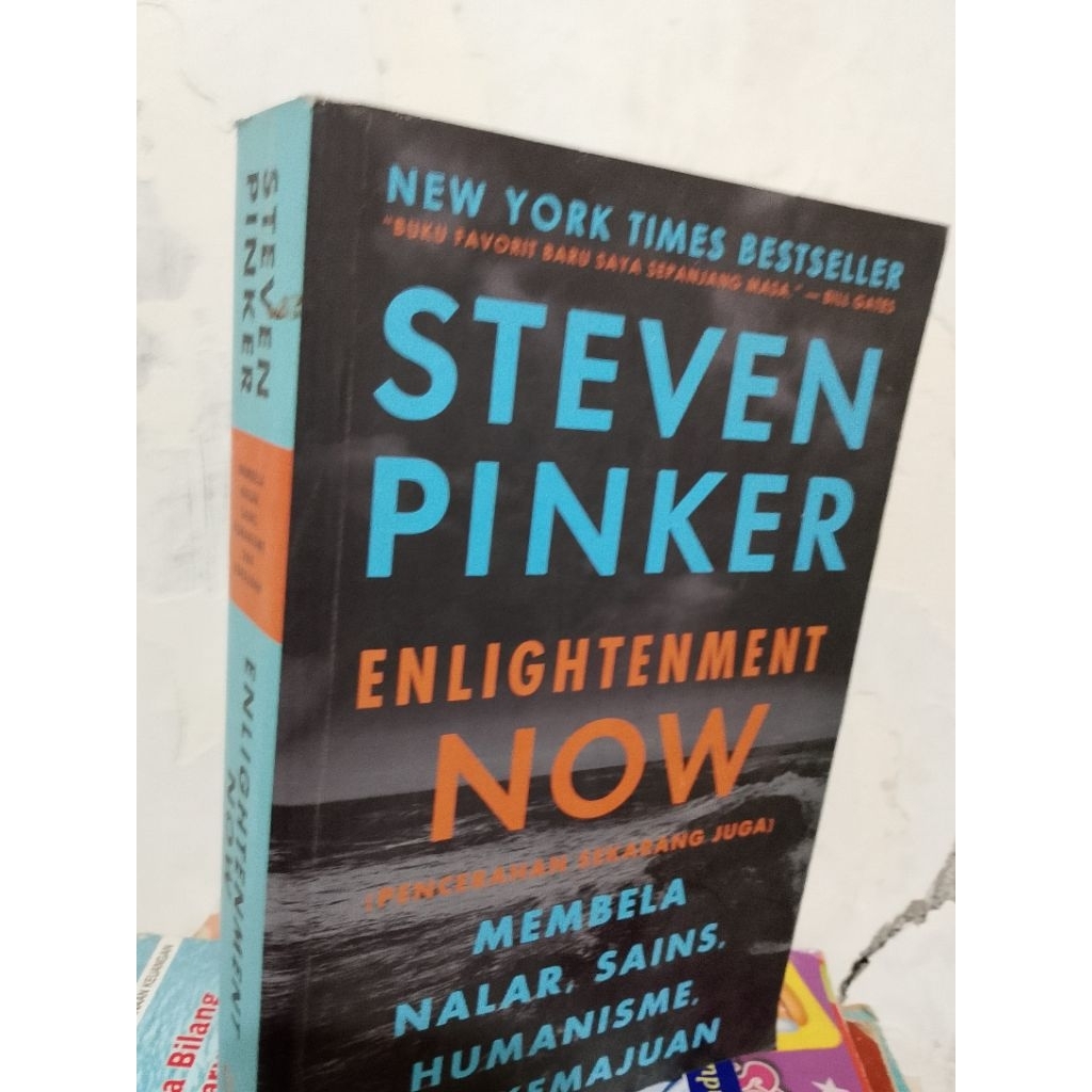 Buku Enlightenment Now pencerahan sekarang juga oleh Steven pinker NuPy