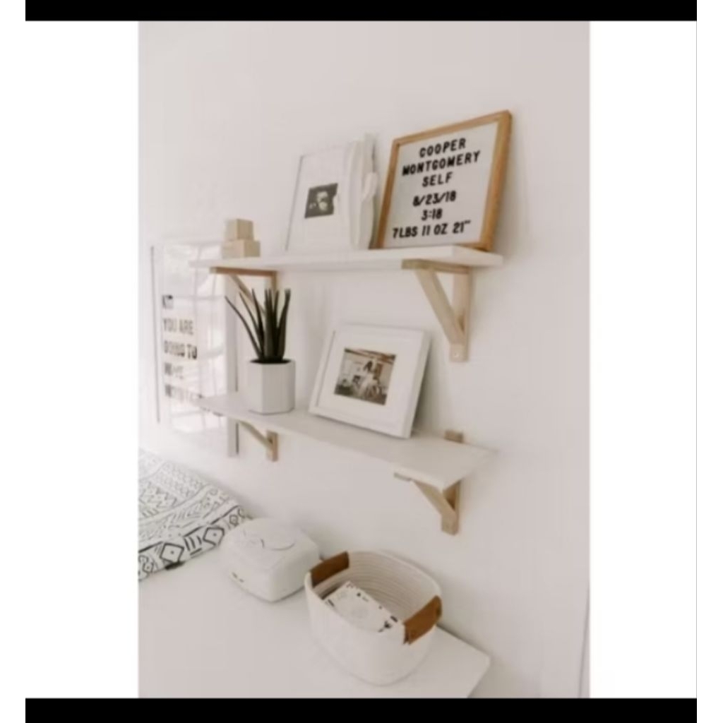 ambalan/siku ambalan/rak serbaguna/siku dinding kayu jati asli solid