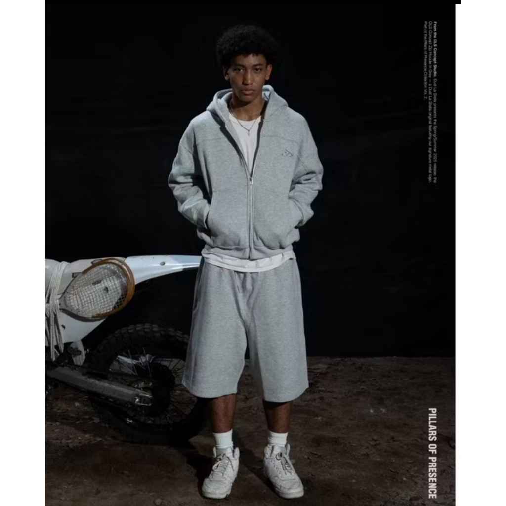 DUST LA STELLA GREY HOODIE SIZE XL