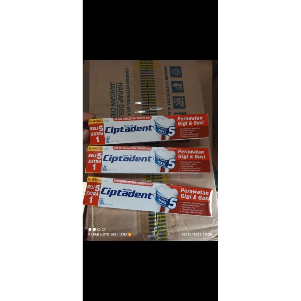 PASTA GIGI CIPTADENT 75GRAM