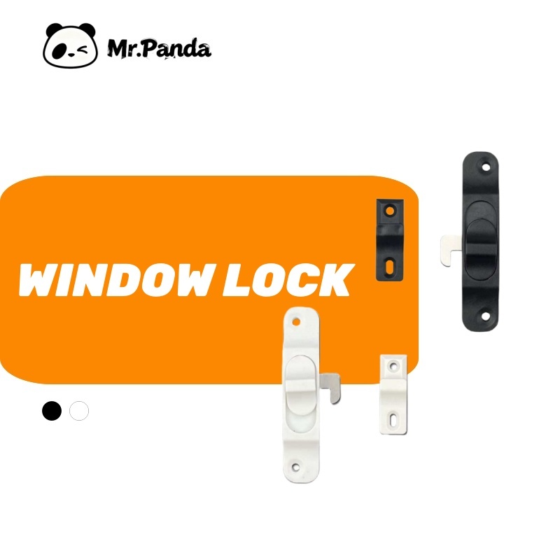 Window Lock Pengunci Jendela Geser Grendel Kait Pintu Kunci Slot Jendela